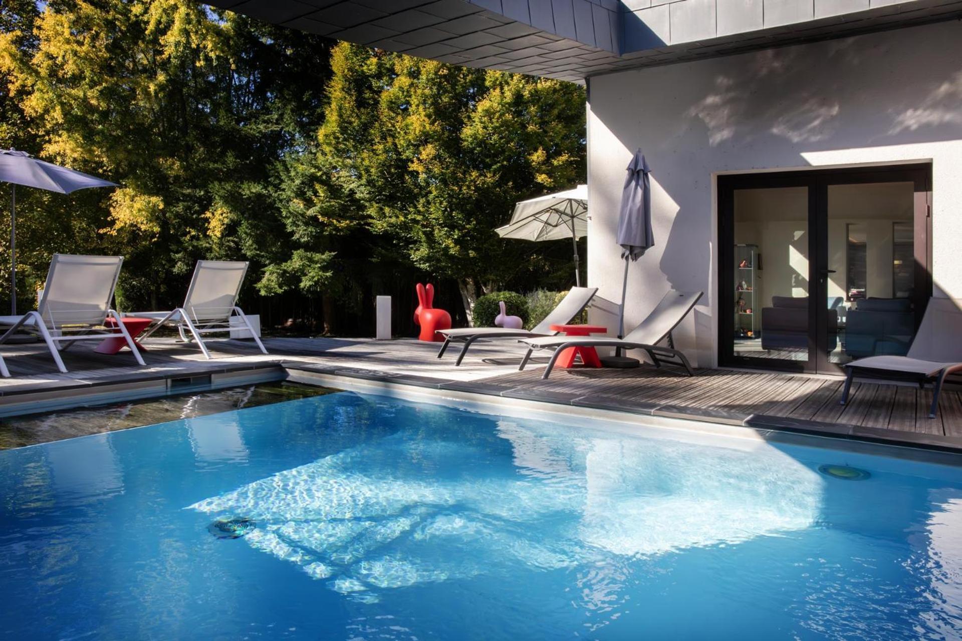 L'Aubiniere Hotel Restaurant & Spa Saint-Ouen-les-Vignes Dış mekan fotoğraf