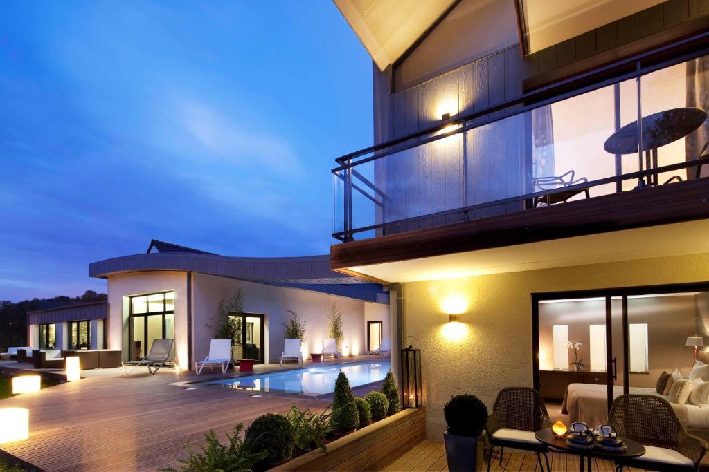 L'Aubiniere Hotel Restaurant & Spa Saint-Ouen-les-Vignes Dış mekan fotoğraf